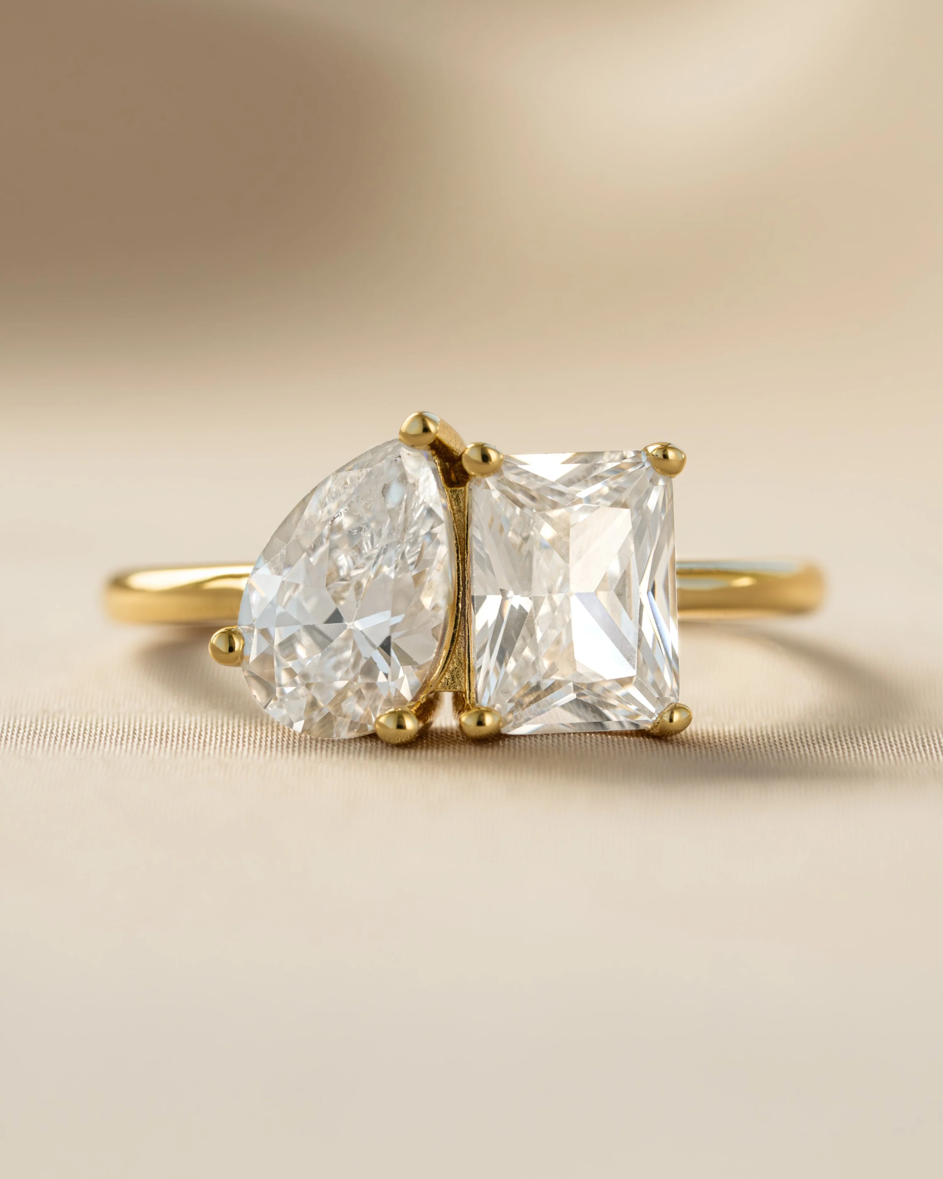 Toi et Moi Diamond Ring - Image 8