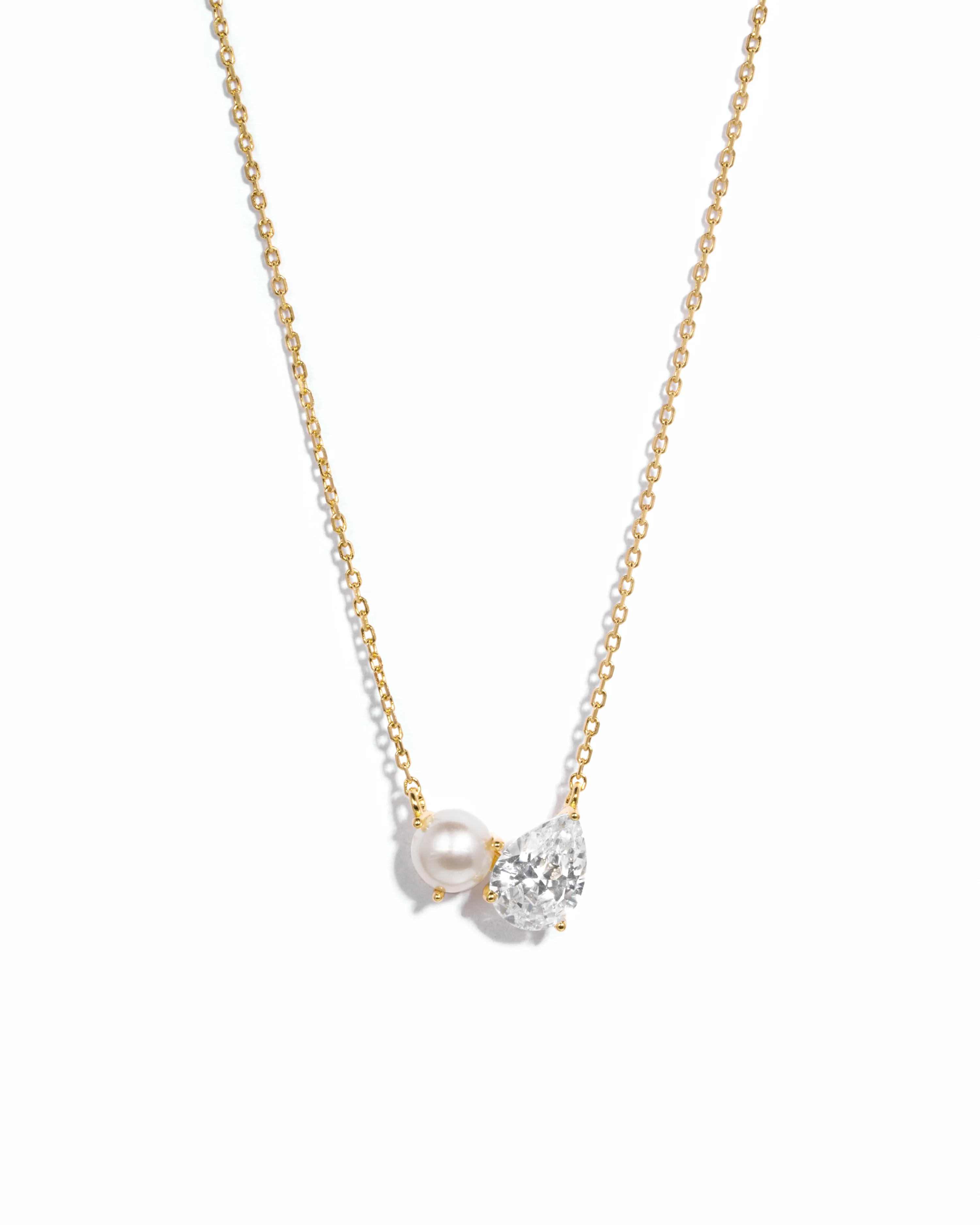 Toi et Moi Pearl Necklace
