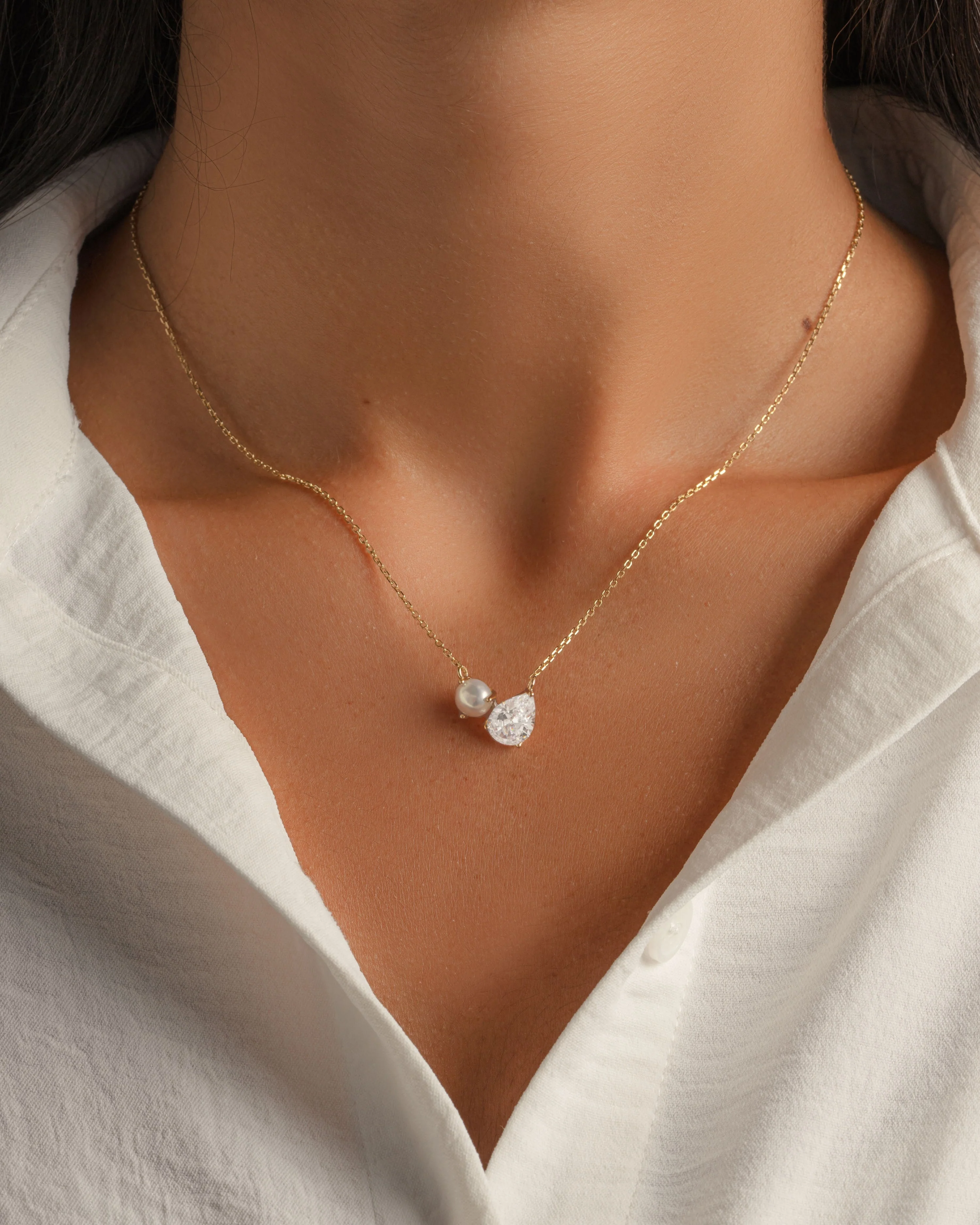 Toi et Moi Pearl Necklace - Image 2