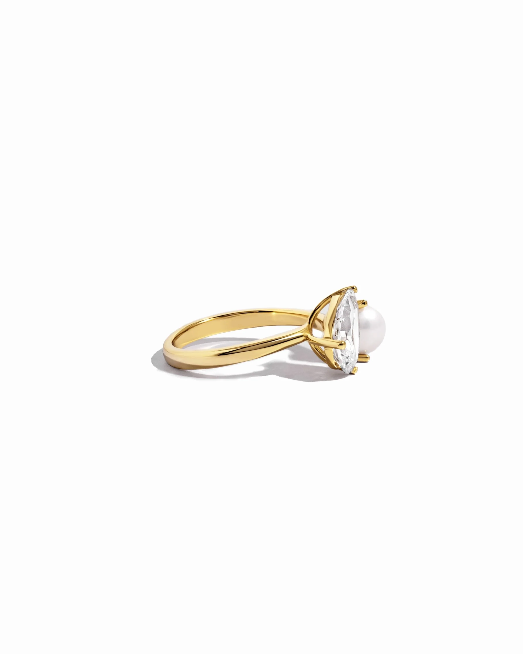Toi et Moi Pearl Ring - Image 5