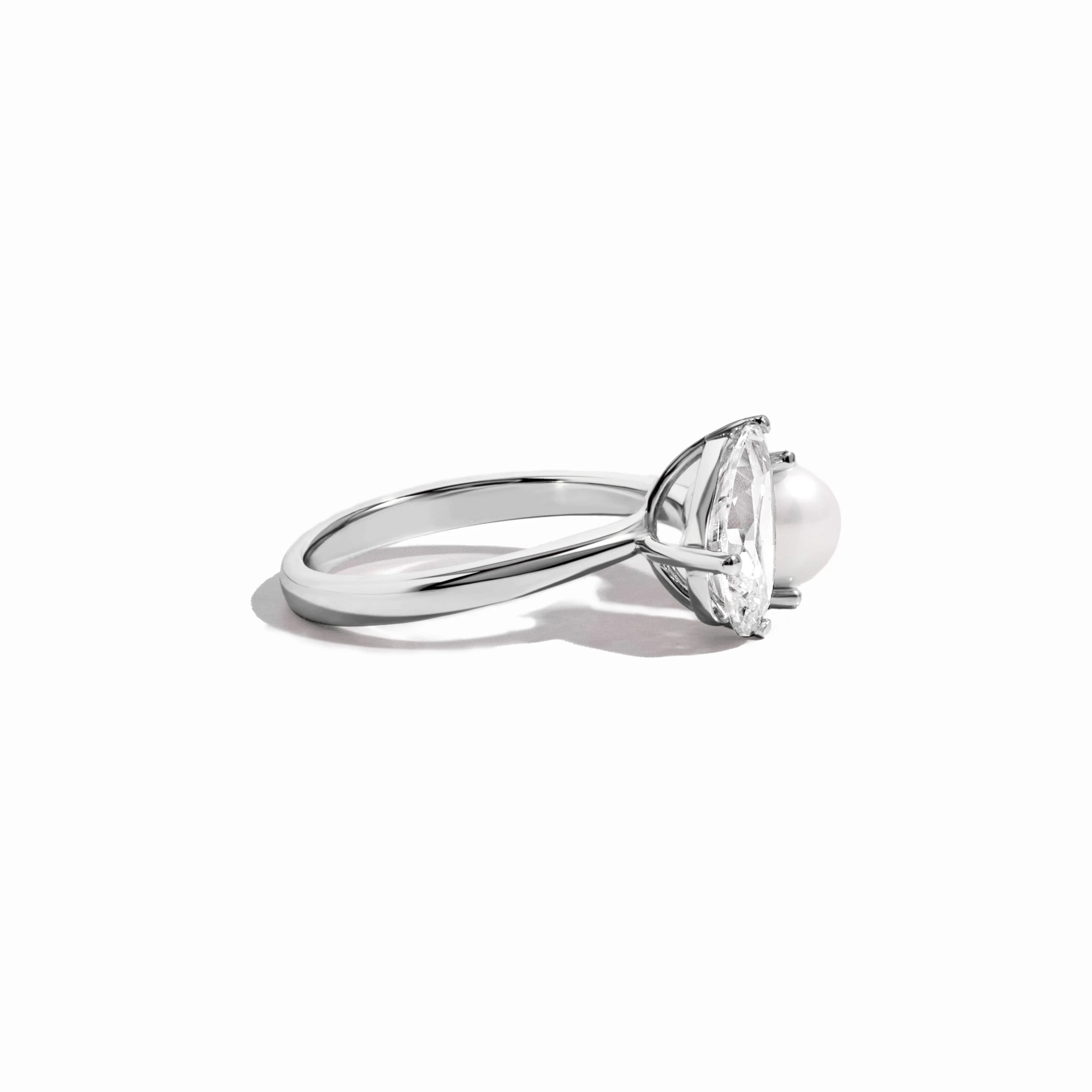 Toi et Moi Pearl Ring - Image 7