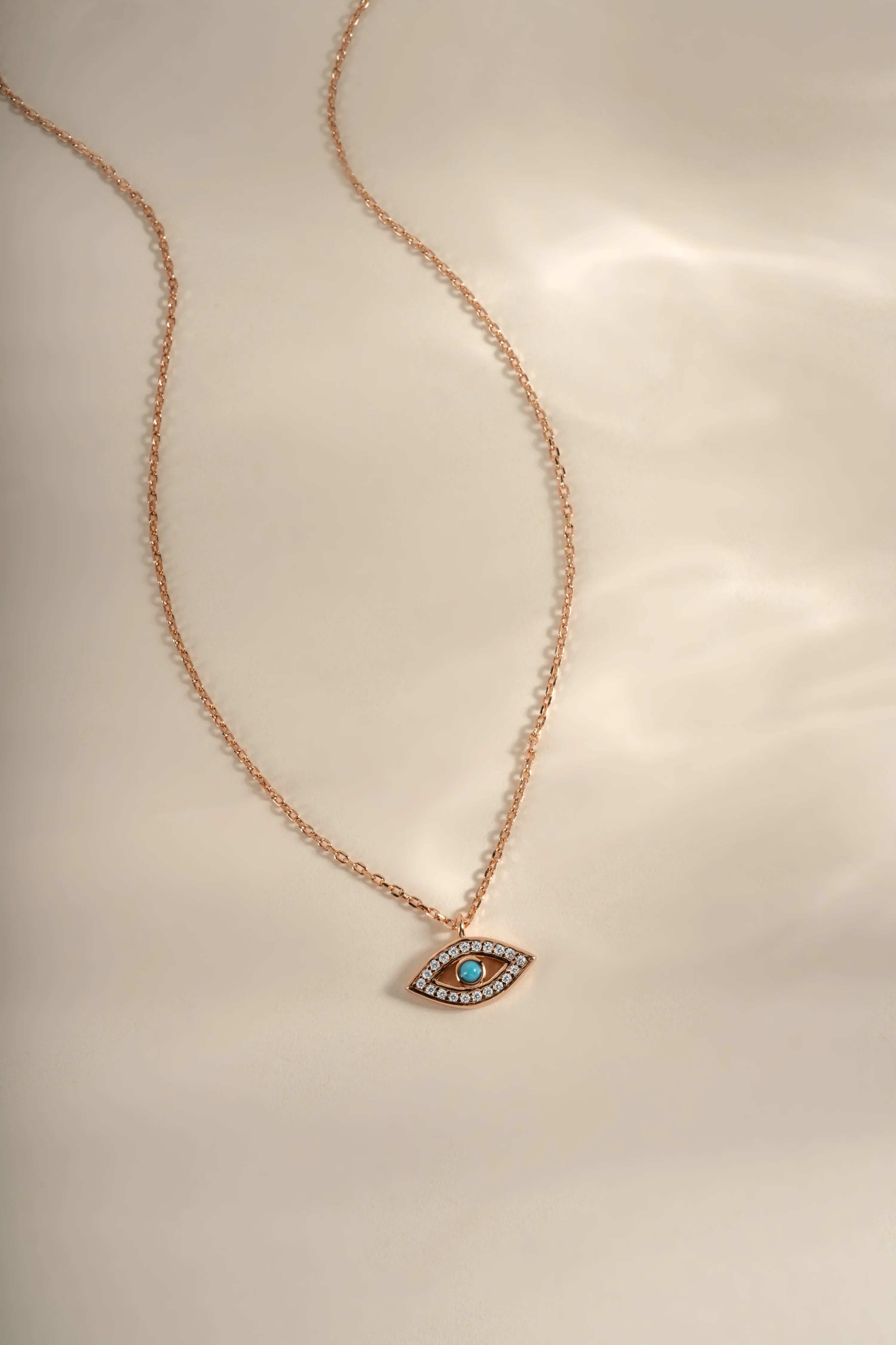 Turquoise Evil Eye Necklace - Image 7