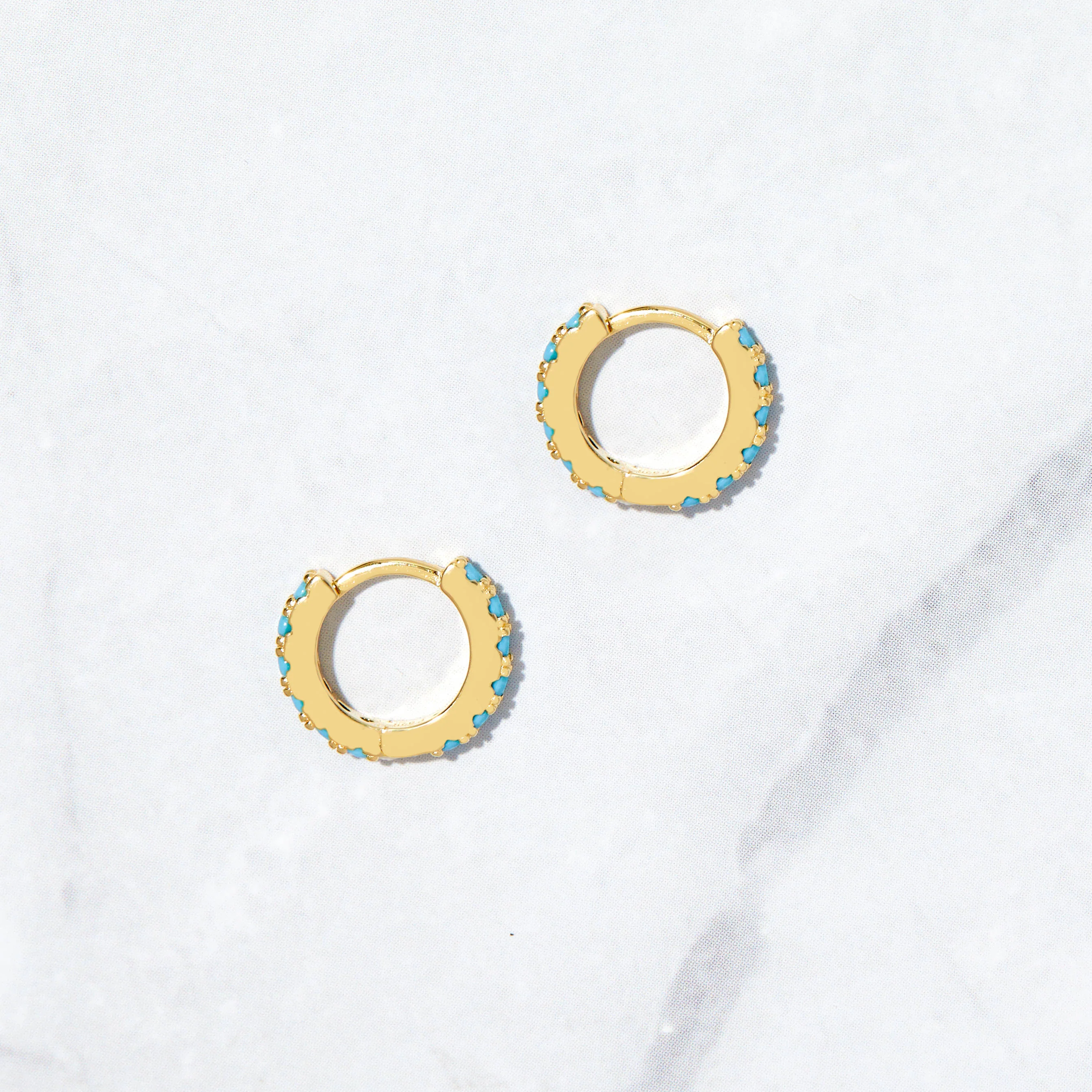 Turquoise Huggies - Image 5