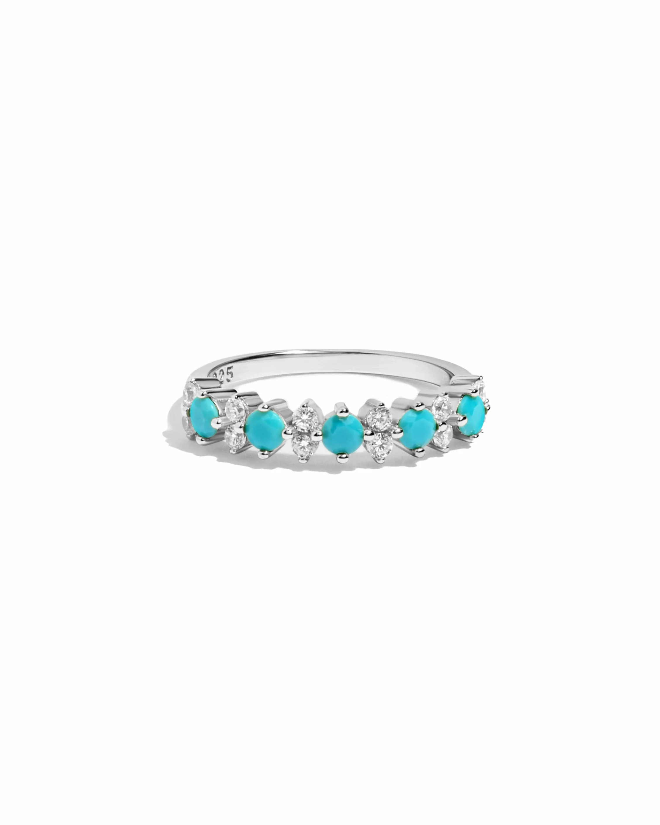Turquoise Stephanie Stacking Ring - Image 10