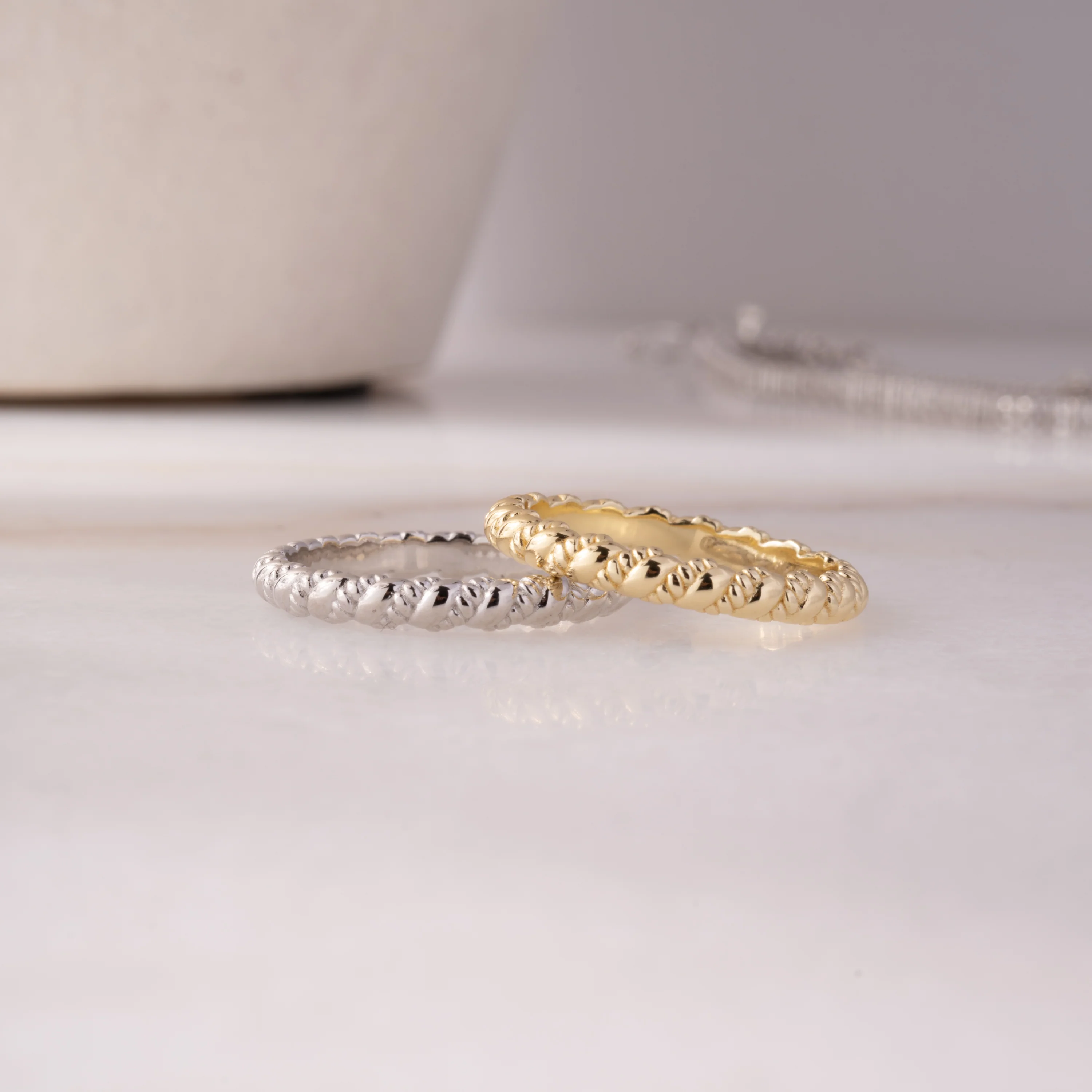 Twist Stacking Ring - Image 3
