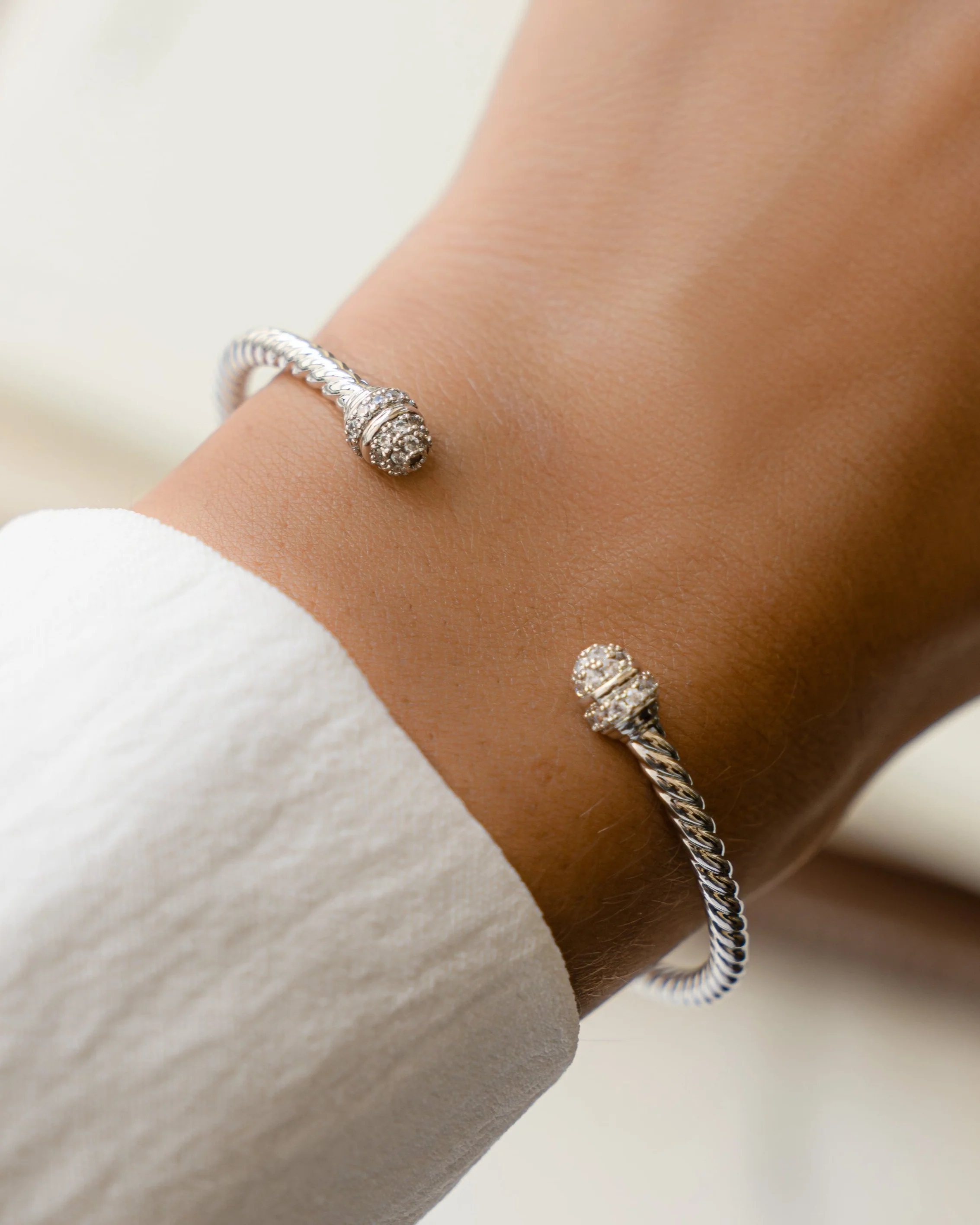 Twisted Bangle Cuff - Image 4