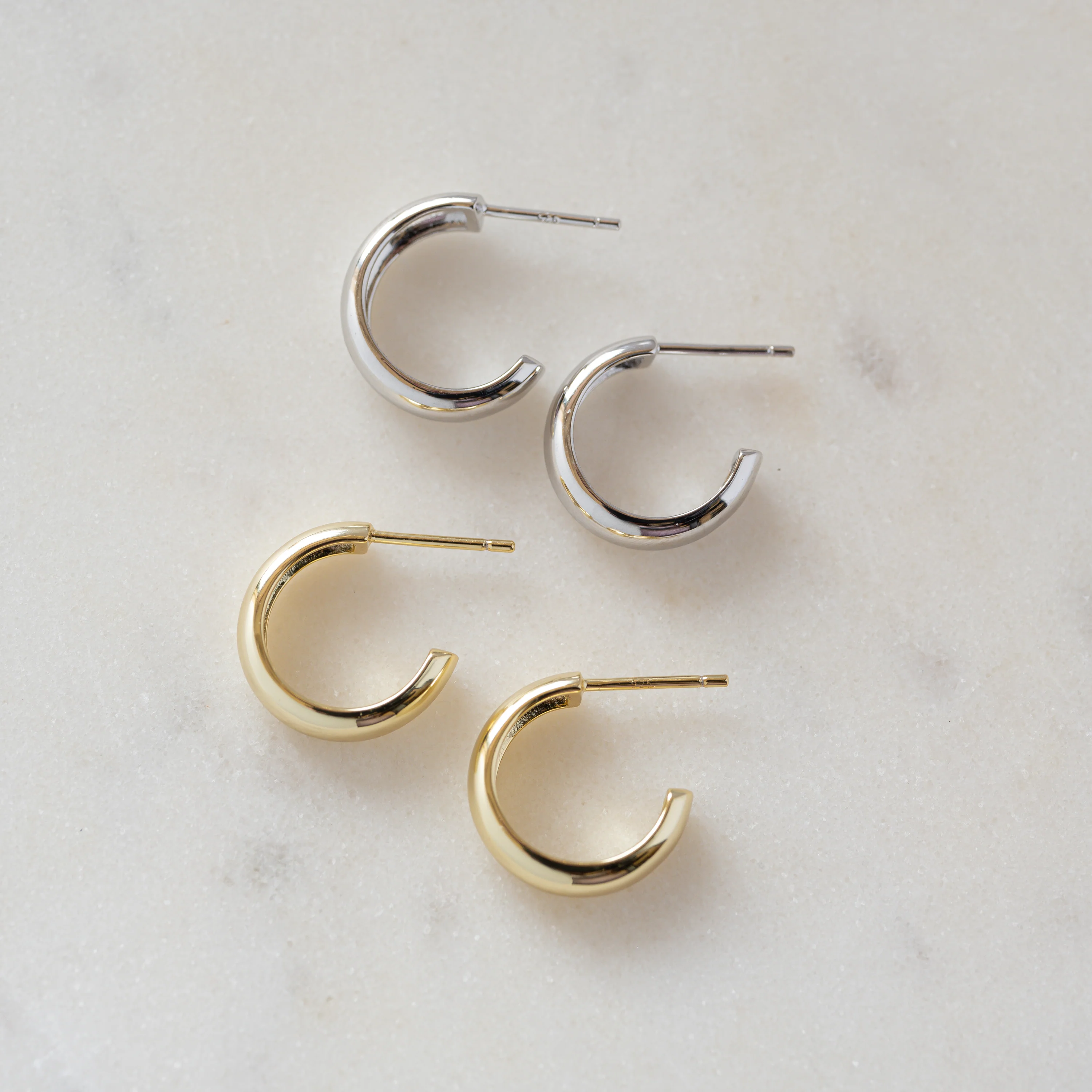 Tyler Hoop Earrings - Image 3