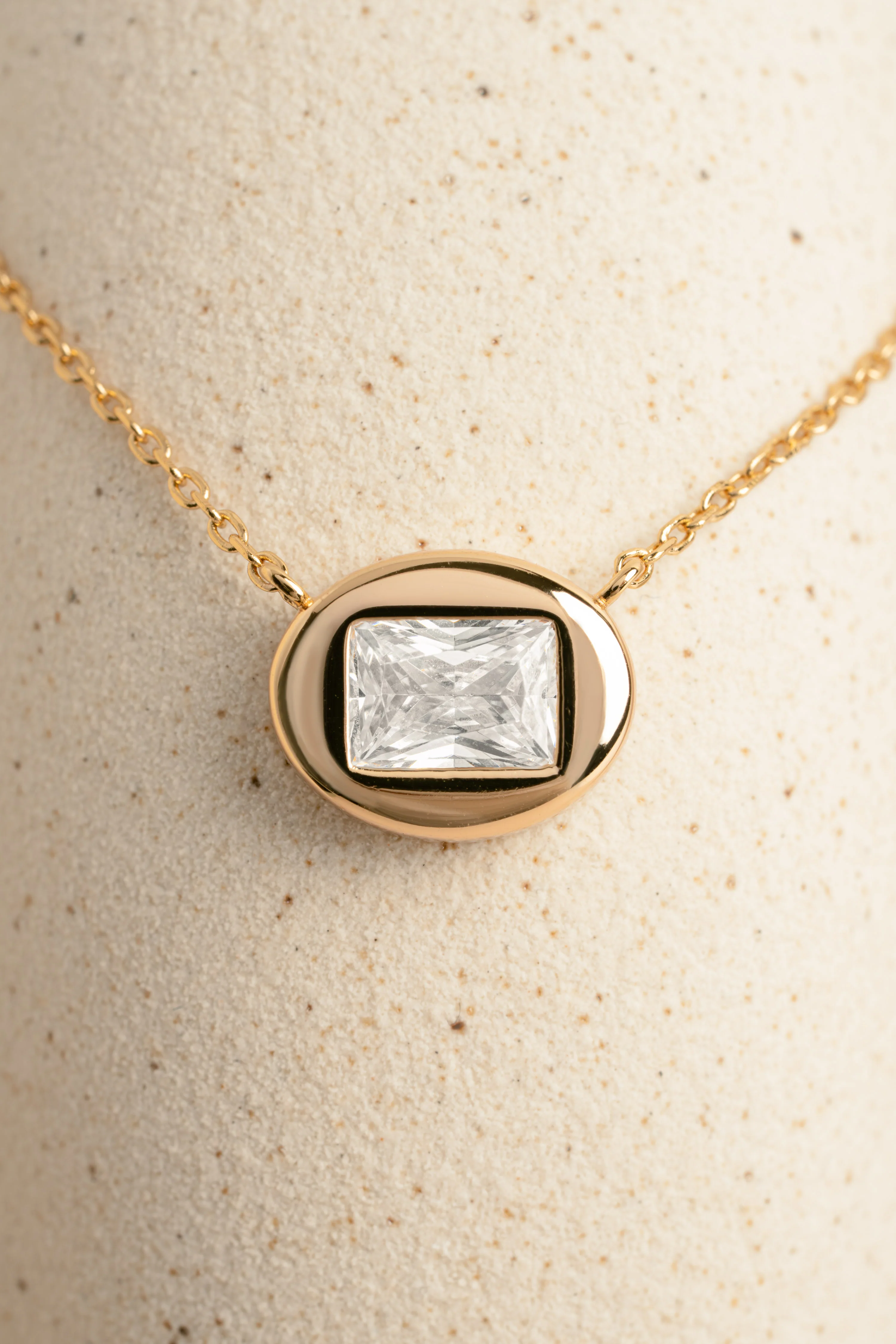Valerie Bubble Bezel Necklace - Image 7