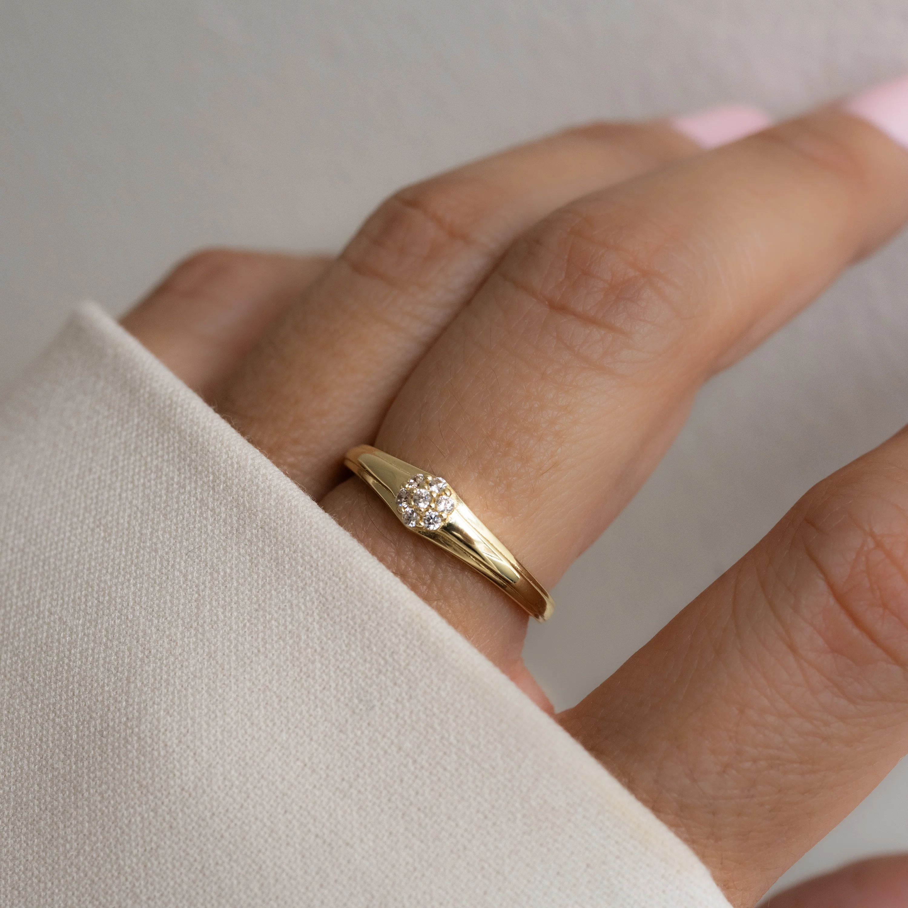 Vintage Stacking Ring - Image 2
